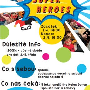 Přespávačka SUPERHEROES